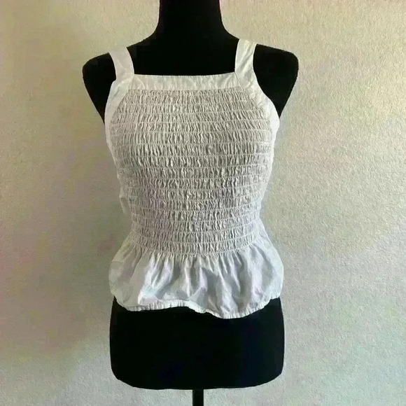 Free People Free-est Fez Ruched back tie bow Tank Top Camisole Women size XS - Picture 3 of 12